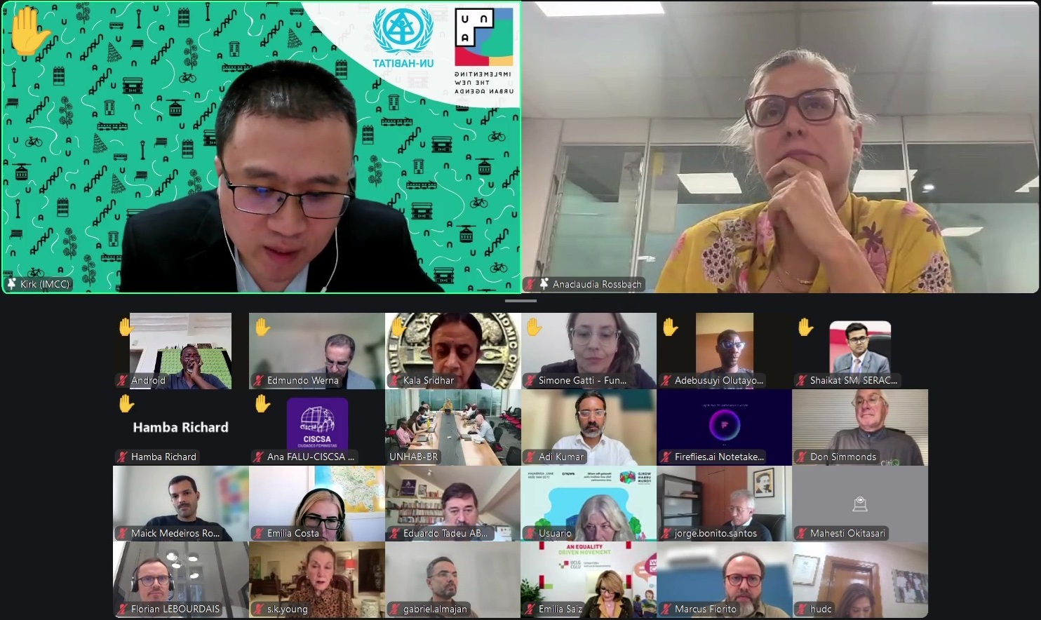 国际市长交流中心深度参与联合国人居署全球城市人居政策制定